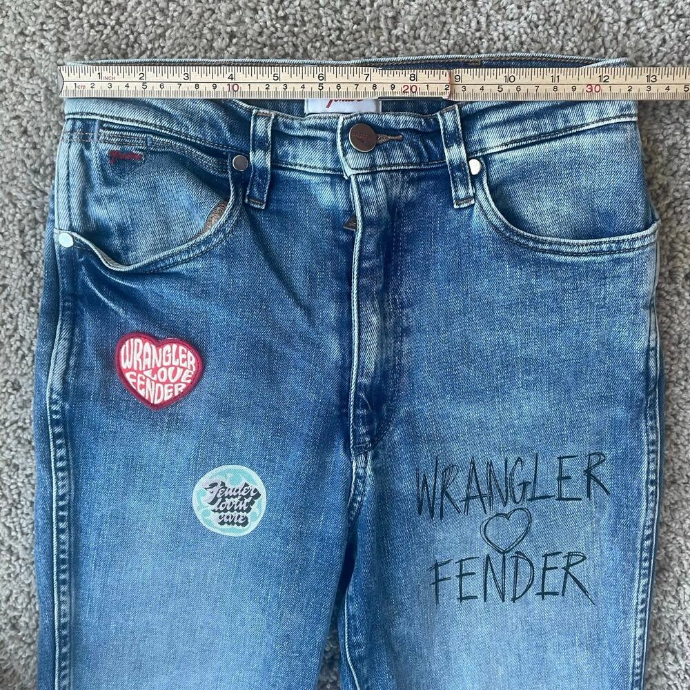 Wrangler x Fender Westward 626 High Rise Bootcut Jeans 26x32 - Picture 4 of 16